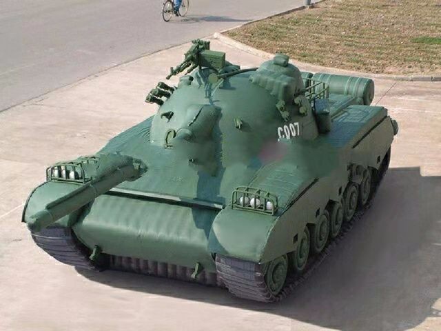 蛟河军用充气坦克